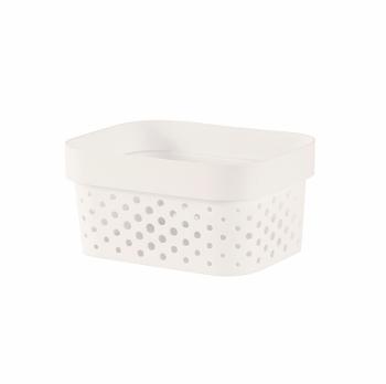 CURVER Úložný box INFINITY DOTS 1.4L | biela