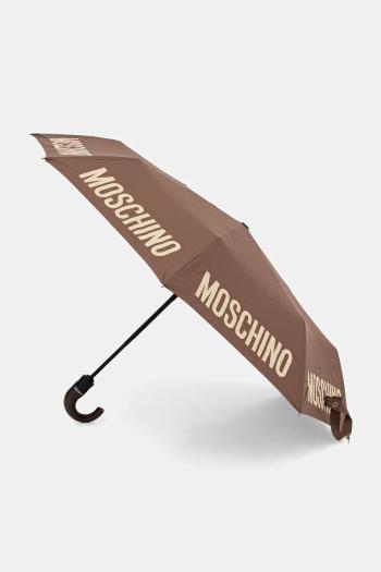 Dáždnik Moschino hnedá farba, 8064