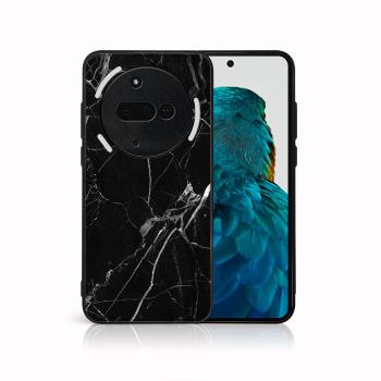 MY ART Ochranný kryt pre Nothing Phone (3a) BLACK MARBLE (142)