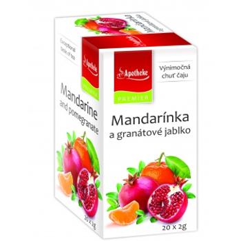 APOTHEKE Premier Selection čaj mandarínka a granátové jablko 20 x 2 g