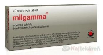 Milgamma tbl.obd.20 x 50 mg/250µg