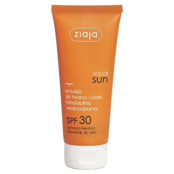 ZIAJA Sun Emulzia na opaľovanie na tvár a telo SPF 30 100 ml