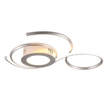 LED stropné osvetlenie Trio Jive nikel 623410207