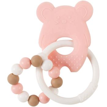 NATTOU Teether Lapidou hryzadielko Pink 4 m+ 1 ks