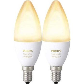 Philips Hue White Ambiance 6 W E14 súprava 2 ks (929002294404)