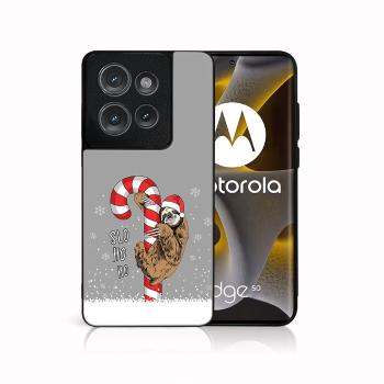 MY ART Kryt s vianočným dizajnom Motorola Edge 50 CANDY (076)