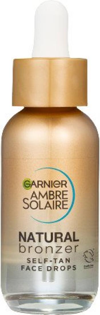 GARNIER Ambre Solaire Natural Bronzer samoopaľovacie kvapky na tvár, 30 ml