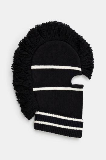 Kukla AMBUSH Fringe Knit Balaclava čierna farba, BMLC001F24KNI0011031