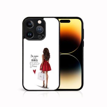 MY ART Ochranný kryt pre Apple iPhone 15 Pro Max RED DRESS (137)