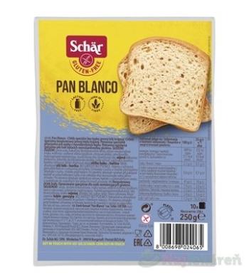 Schär PAN BLANCO chlieb bezgluténový, biely, krájaný 250 g