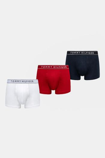 Boxerky Tommy Hilfiger 3-pak pánske, tmavomodrá farba, UM0UM03520