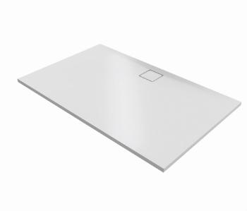 Sprchová vanička obdĺžniková Hüppe EasyFlat 180x90 cm liaty mramor biela matná EF0115.083