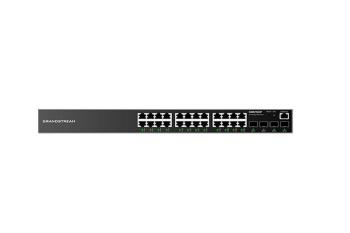 Grandstream GWN7803P Managed Network PoE Switch 24 1Gbps portov s PoE, 4 SFP portami