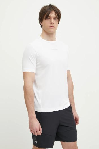 Tréningové tričko Calvin Klein Performance biela farba, jednofarebné, LVGMS5K159