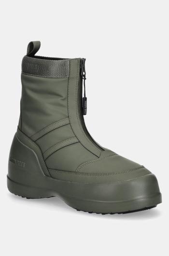 Snehule Moon Boot MB LUNA ZIP BOOT zelená farba, 80D2480010 M006