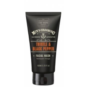 Scottish Fine Soaps Thistle and Black Pepper umývací gél na tvár 150 ml