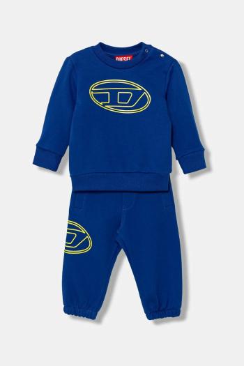 Detská tepláková súprava z bavlny Diesel STIMOTYB-SET OVERALLS K00716