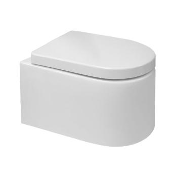 MEREO - WC závesné kapotované, RIMLESS, 495x360x370, keramické, vr. sedátka CSS115SN VSD84S2