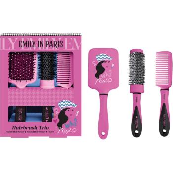 Emily In Paris Hairbrush Trio sada kief na vlasy 3 ks