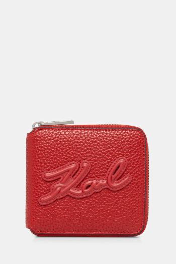 Peňaženka Karl Lagerfeld dámska, červená farba, A1W32054