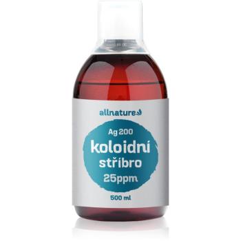 Allnature Koloidní stříbro Ag200 25 ppm čistiace tonikum 500 ml