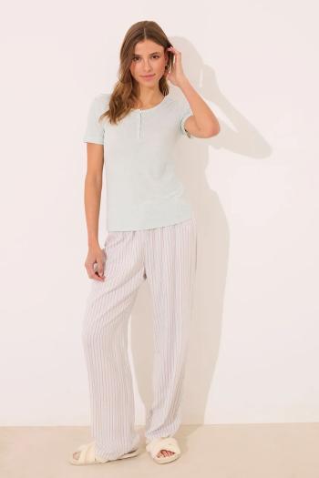 Pyžamo women'secret dámske, zelená farba, 3599185