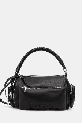 Kabelka Desigual HALF HABANA BLACK čierna farba, 25SAXPBJ