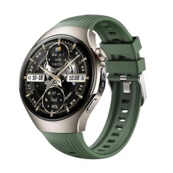 STRIPS Vymeniteľný remienok pre Huawei Watch 5 46mm tmavozelený