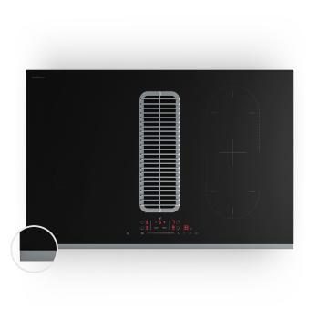 Klarstein Verosteel indukčná varná doska s integrovaným digestorom Elegantná, minimalistická, výkonná 8400 W 80 cm
