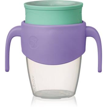 B.Box 360° Trainer Cup tréningový hrnček s držadlami Lilac Pop 6m+ 250 ml