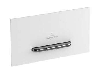 VILLEROY & BOCH - ViConnect Ovládacie tlačidlo splachovania, biela/chróm 92216168