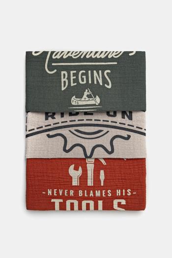 Súprava utierok Gentlemen's Hardware Utility Cloth Set 3-pak viac farieb