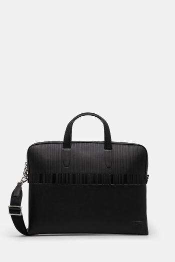 Taška na notebook Paul Smith hnedá farba, M1A-8023-PEMBOS