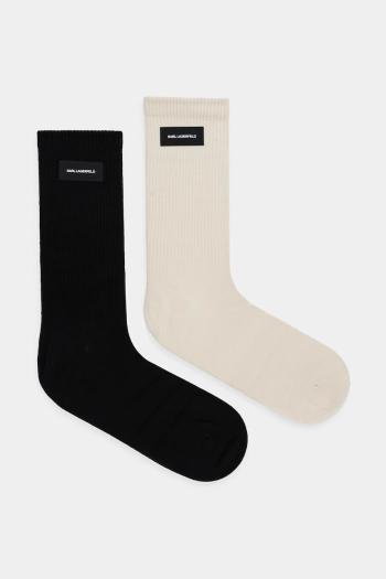 Ponožky Karl Lagerfeld K/ESSENTIAL 2-pak viac farieb, A1M47154