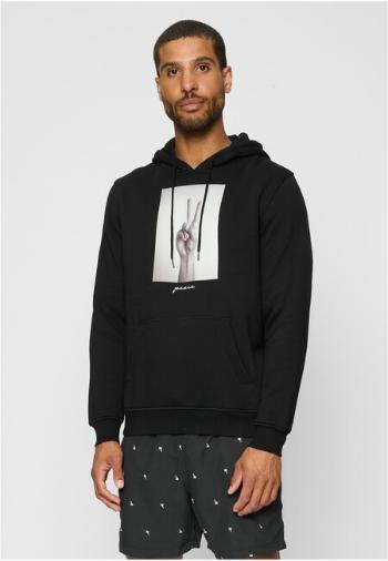 Mr. Tee Peace Sign Hoody black - XS