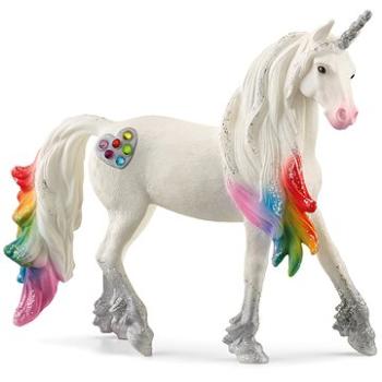 Schleich 70725 Jednorožec žrebec srdiečkový dúhový (4059433451589)
