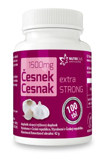 NUTRICIUS Cesnak extra Strong 100 tabliet