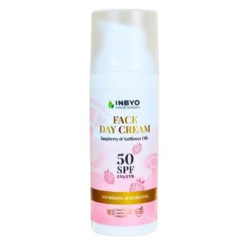 INBYO Denný pleťový krém SPF50 s malinovým a požltovým olejom 50 ml