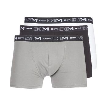 DIM  COTON STRETCH X3  Boxerky Čierna