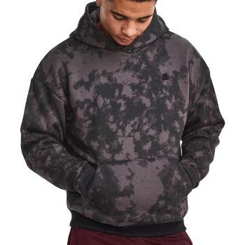 Under Armour Curry Acid Wash Hoodie-GRY - M