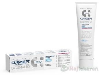 CURASEPT BIOSMALTO C.A.E., dentálna pena (Jahoda) 50ml