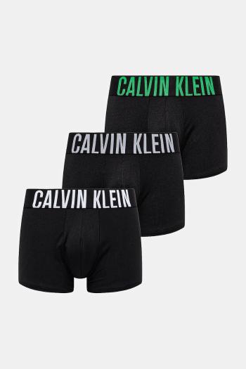 Boxerky Calvin Klein Underwear 3-pak pánske, čierna farba, 000NB3775A