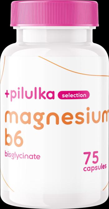 PILULKA SELECTION Magnesium Bisglycinát + B6 75 kapsúl