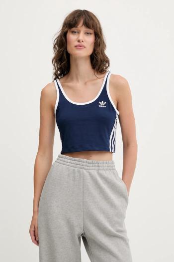 Top adidas Originals 3-Stripes tmavomodrá farba, JX5147