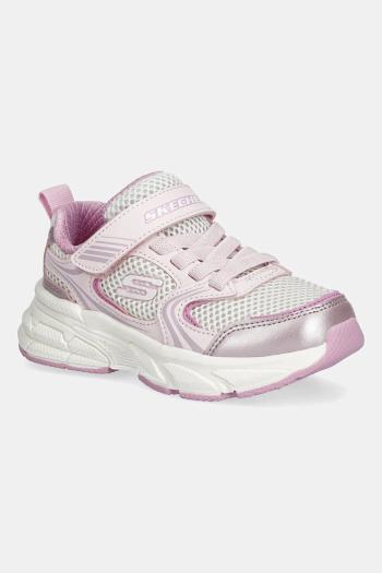 Detské tenisky Skechers RETRO-GRAPH ružová farba, 303692L