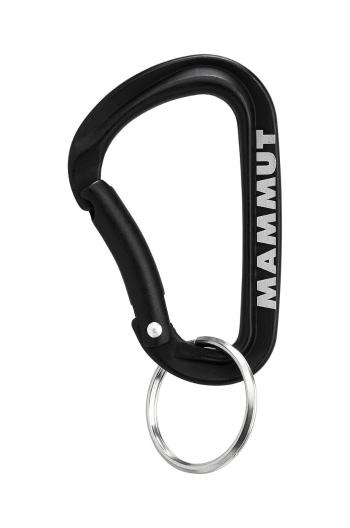 Klipsový háčik Mammut Mini Carabiner Classic Keylock čierna farba, 2810.00300