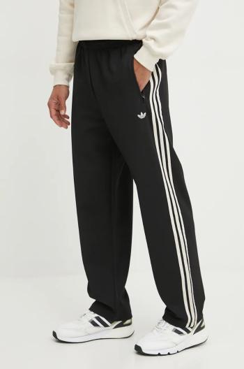 Tepláky adidas Originals Trackpant čierna farba, s nášivkou, JN5976