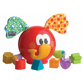 PLAYGRO Vkladací slon s tvarmi (12 m+)