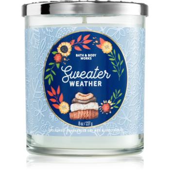 Bath & Body Works Sweater Weather vonná sviečka 227 g