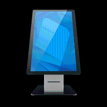 Elo Wallaby with Integrated Printer, Countertop Stand